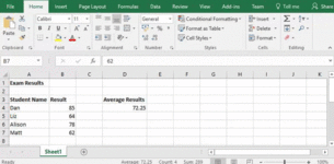 AJ Training - Excel
