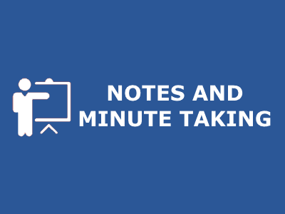 Notes & Minute Takin